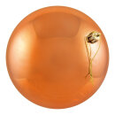Christmas ball copper 12pcs./blister - Material: seamless shiny - Color: shiny copper - Size: &Oslash; 6cm