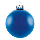 Weihnachtskugeln, blau gl&auml;nzend, 6 St./Blister, aus...