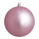 Weihnachtskugel, pink matt  Abmessung: &Oslash; 6cm, 12...