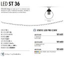 LED ST 36 W   Kabelfarbe: schwarz   Lichterkette --&gt;...